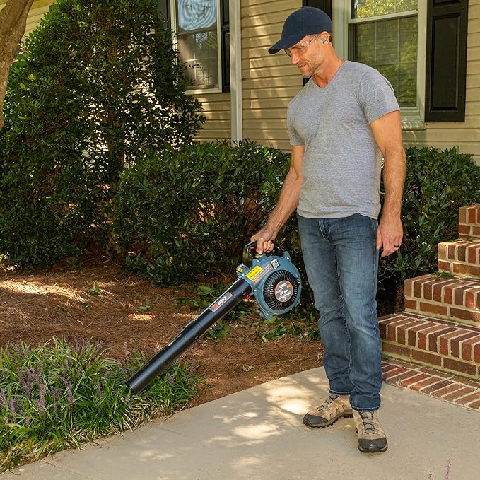 SENIX 4QL 26.5‑cc 4‑Cycle Handheld Gas-Powered Leaf Blower (Model BL4QL‑L):